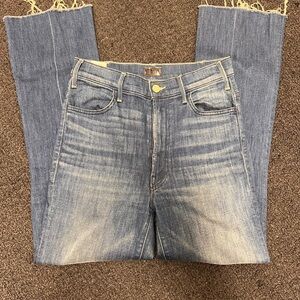 MOTHER Denim The Hustler Ankle High Rise